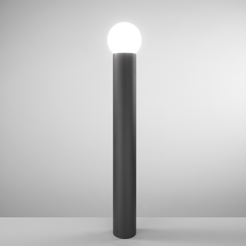 Lampadaire de jardin h100cm avec diffuseur lumineux en forme de sphère Skittle Promotion
