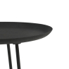 Table basse moderne noire Kharn Offre