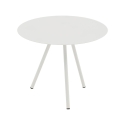Table basse design blanc Omeya Vente
