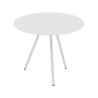Table basse design blanc Omeya Vente