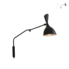 Applique en métal avec abat-jour orientable style industriel Morgan Promotion