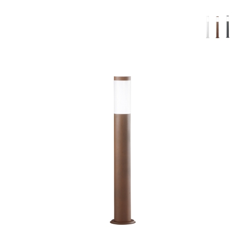 Lampadaire d'extérieur en acier pour jardin h70cm IP44 Tokyo Promotion