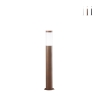 Lampadaire d'extérieur en acier pour jardin h70cm IP44 Tokyo Promotion