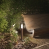 Lampadaire d'extérieur en acier pour jardin h70cm IP44 Tokyo Vente
