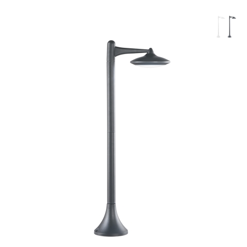 Lampadaire LED moderne en aluminium pour extérieur jardin Alyson Promotion