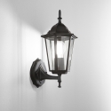 Applique lanterne d'extérieur en aluminium avec diffuseur en verre Milano Vente