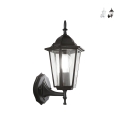 Applique lanterne d'extérieur en aluminium avec diffuseur en verre Milano Promotion