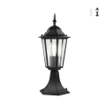 Lanterne d'extérieur en aluminium avec diffuseur en verre IP44 Milano Promotion