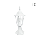 Lanterne d'extérieur en aluminium avec diffuseur en verre IP44 Milano Offre
