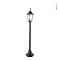 Lampadaire de jardin avec diffuseur en verre h105cm IP44 Milano Promotion