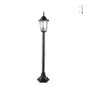 Lampadaire de jardin avec diffuseur en verre h105cm IP44 Milano Promotion