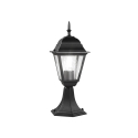 Lanterne de jardin extérieure noire avec diffuseur en verre Roma Vente