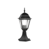 Lanterne de jardin extérieure noire avec diffuseur en verre Roma Vente