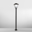Lampadaire de jardin avec diffuseur en verre h100cm Prisma Promotion