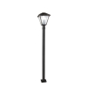 Lampadaire de jardin avec diffuseur en verre h100cm Prisma Vente