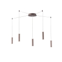 Plafonnier LED 5 suspensions design moderne Candle Vente