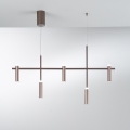 Suspension en métal design moderne 5 lumières LED Candle Promotion