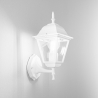 Applique extérieure lanterne style classique aluminium verre Roma Uplight Vente