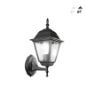 Applique extérieure lanterne style classique aluminium verre Roma Uplight Offre