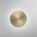 Applique LED ronde en métal plissé style vintage Anadara Offre