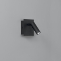 Applique murale en métal avec spot LED orientable Dickens Vente