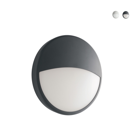Plafonnier LED extérieur jardin rond 22cm Ever Promotion