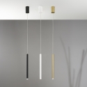 Suspension en métal avec lumière spot LED réglable Pype Modèle
