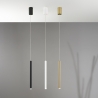 Suspension en métal avec lumière spot LED réglable Pype Modèle