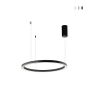 Suspension LED design rond minimaliste 80cm Hoop Promotion