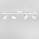 Rail de plafond avec 4 spots orientables Zero Vente