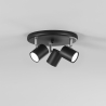 Plafonnier en métal à 3 spots orientables Zero Vente