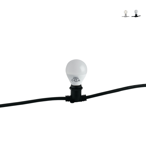 Guirlande lumineuse d'extérieur à 10 ampoules E14 PicNic Promotion