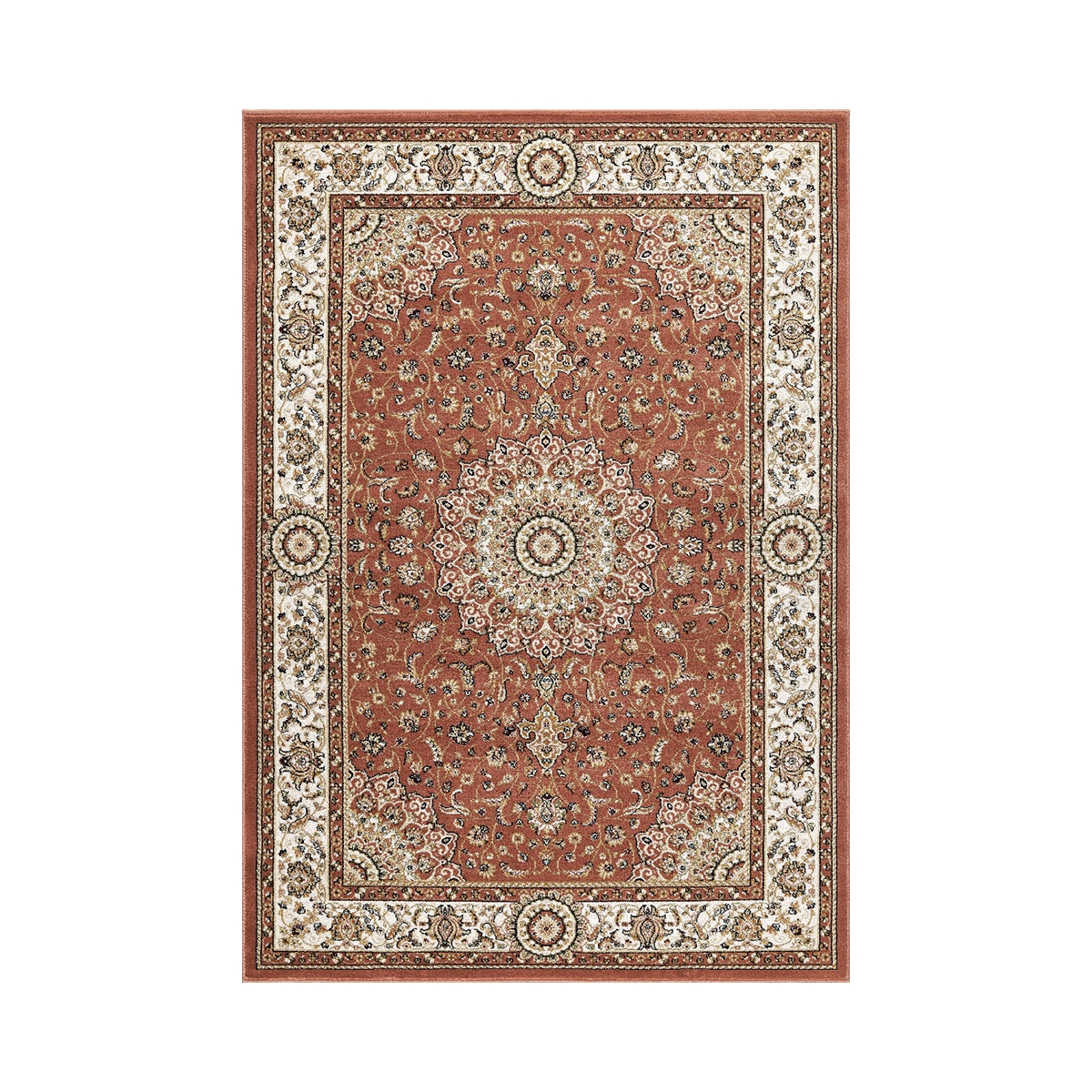 Tapis persan rose pour salon Babil Promotion Tapis persan rose pour salon Babil Promotion