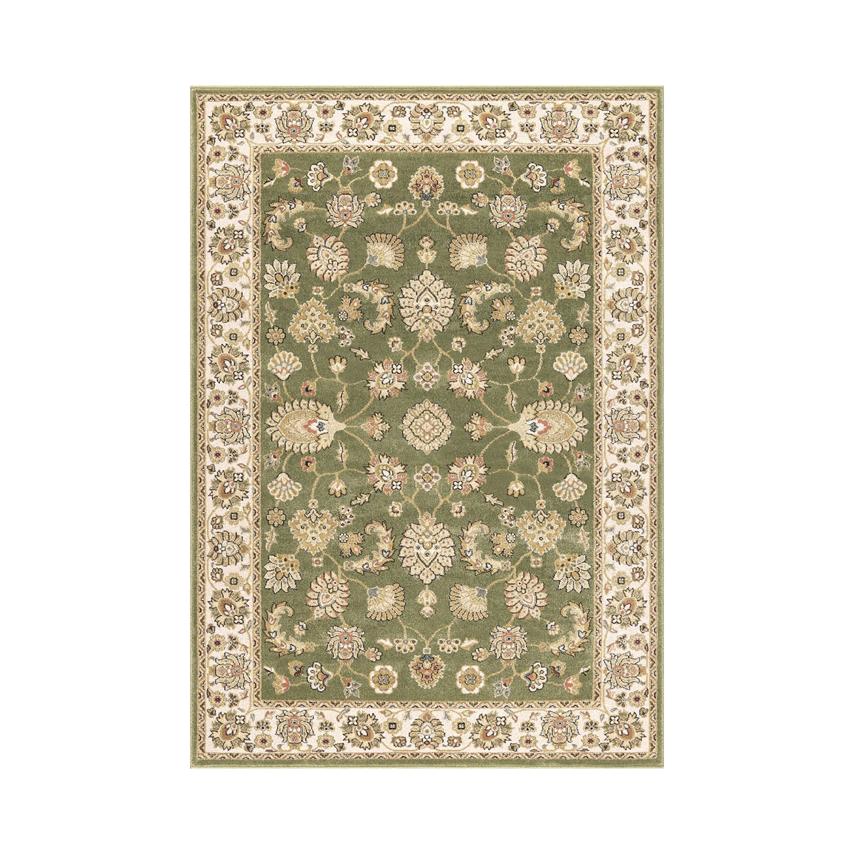 Tapis persan vert Babil Promotion Tapis persan vert Babil Promotion