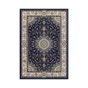 Tapis de salon bleu perse Babil Promotion
