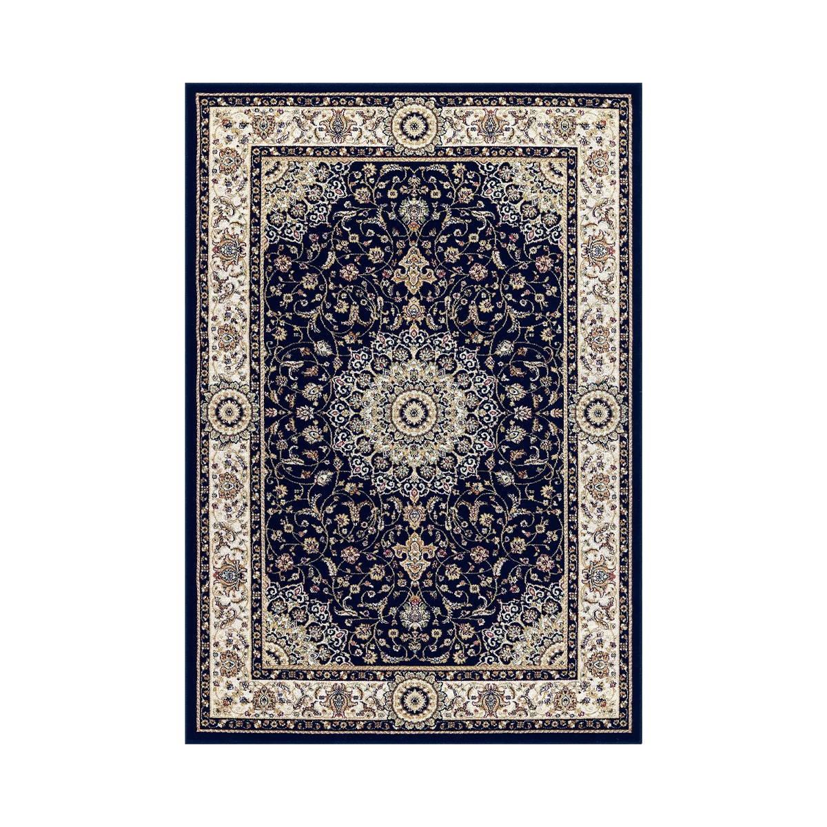 Tapis de salon bleu perse Babil Promotion Tapis de salon bleu perse Babil Promotion