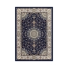 Tapis de salon bleu perse Babil Promotion