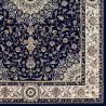 Tapis de salon bleu perse Babil Vente