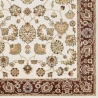 Tapis classique salon persan crème Babil Vente