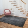 Tapis moderne gris foncé Feel Vente