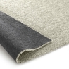 Tapis design salon coloris ivoire mélangé Feel Vente