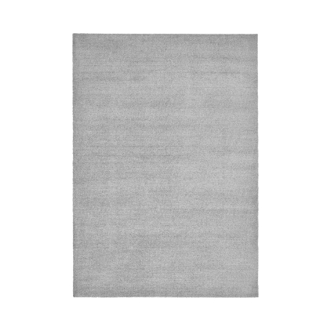 Tapis gris poil court moderne Feel Promotion