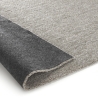 Tapis gris moderne pour salon Feel Vente