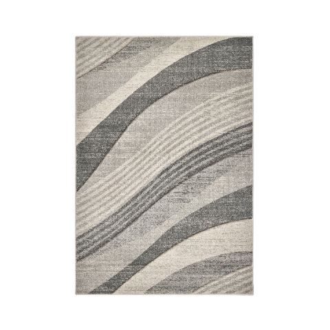 Tapis doux salon gris Funny Promotion