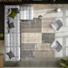 Tapis design gris et beige pour le salon Funny Vente