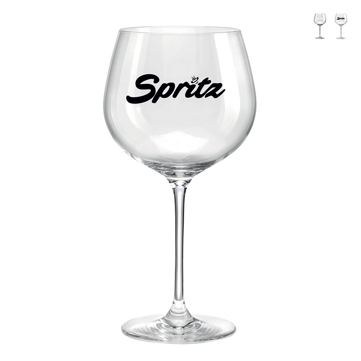 Ensemble de 2 verres 780ml pour bar, cuisine, pub Fatti un Ape Spritz Promotion