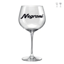 Set de 2 verres à pied cuisine pub bar 780 ml Fatti un Ape Negroni Promotion