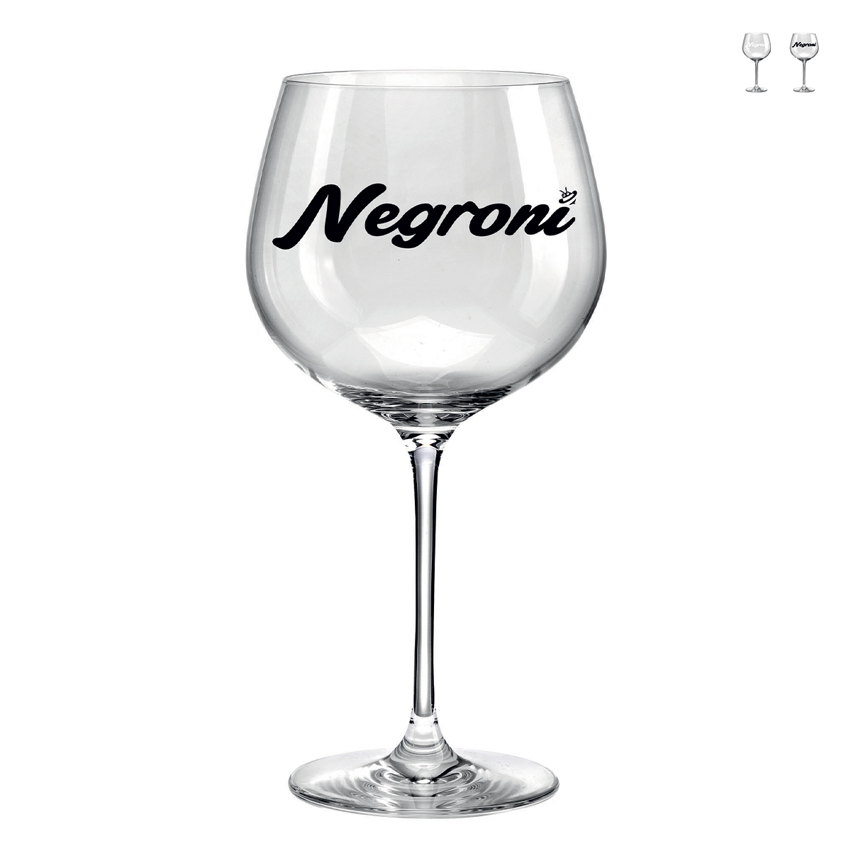 Set de 2 verres à pied cuisine pub bar 780 ml Fatti un Ape Negroni Promotion