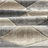 Tapis de salon moderne gris et beige Funny Vente