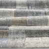 Tapis design pour salon gris et bleu Funny Vente